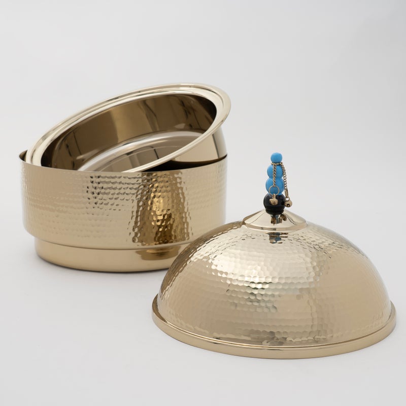 La Mesa وعاء تقديم مطلي بالذهب المصقول للمطبخ - Image 4